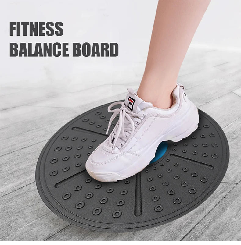 Yoga Balance Board Fitness Exercise Training Pedal Sense System Training Balance Board Warp Board Yoga Board Fitness Equipment