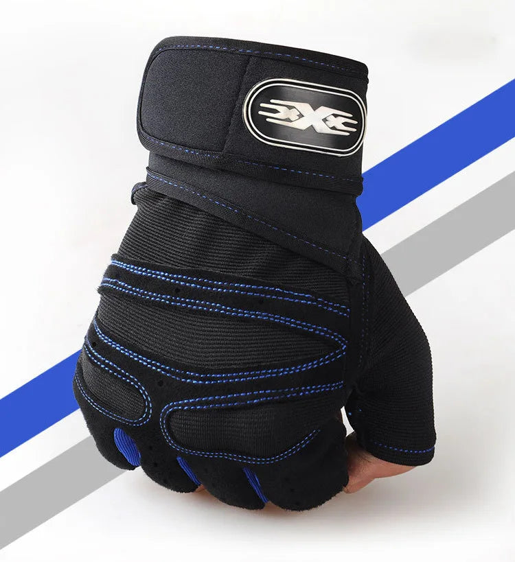 Gym Gloves Fitness Weight Lifting Gloves Body Building Training Sports Exercise Cycling Sport Workout Glove for Men Women