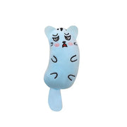 Cute Cat Toys Funny Interactive Plush Cat Toy Mini Teeth Grinding Catnip Toys Kitten Chewing Squeaky Toy Pets Accessories
