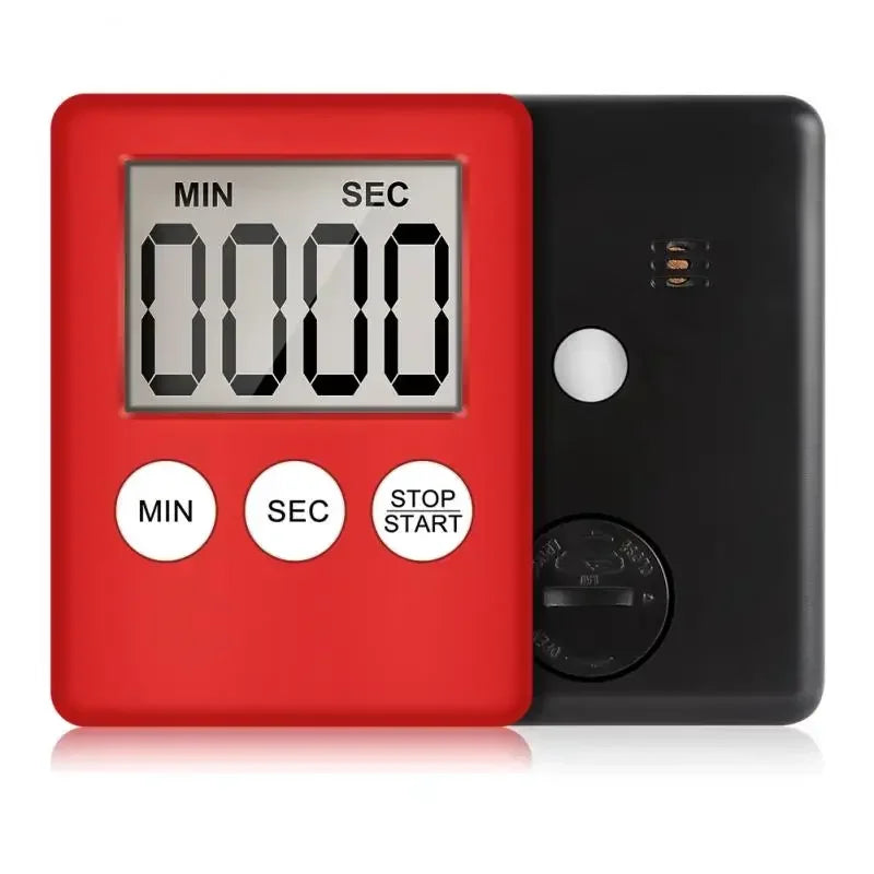 Kitchen Gadget, Electronic LCD Digital Screen Cooking Timer, Count Up Countdown Clock, Alarm Sleep Stopwatch Clocks