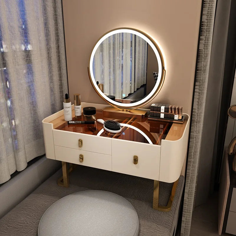 Jewellery Ornaments Dressing Table Design Makeup Storage Shelf Dressing Table Organiser Style Coiffeuse De Chambre Furnitures