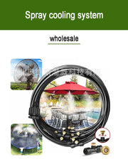 Garden Irrigation Misting System Kit Gardening Farms Public Green Spaces Flexible and Easy To Install Garden Irrigation Solution
