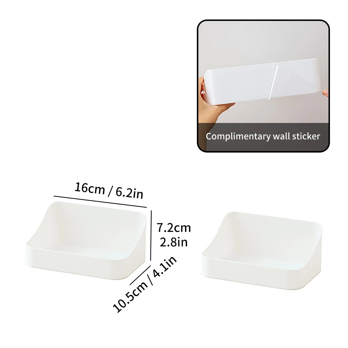 Kitchen Organizer Large Capacity Spice Jar Storage Holder Multifunctional Self-adhesive Wall Mounted Plastic Storage Rack
