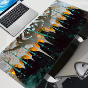 Gaming Accessories Mouse Pad Laptop Anime Gamer Keyboard Mousepad PC L-Lords The Rings Kawaii Extended Table Mat 900x400 Carpet