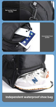 Basketball Backpack Large Sports Equipment Bag with Ball Holder & Shoe Compartment Sport Bags for Soccer, Volleyball,Gym, School