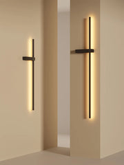 Modern Simple Living Room TV Background Wall Fitting Bedside Lighting In Bedroom Designer Staircase Light Long Indoor Wall Lamp