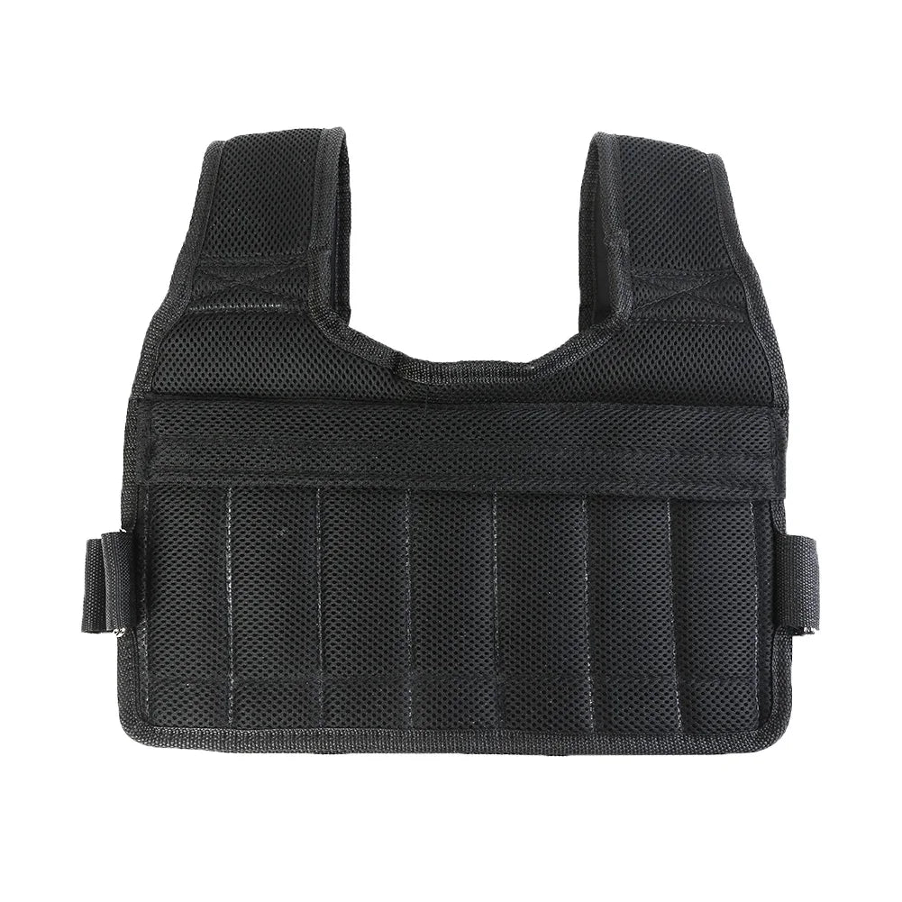 3/15/50kg Loading Weight Vest Adjustable Weighted Training Exercise Waistcoat Jacket Sand Clothing for Running Fitness Equipment