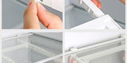 Hanging Fridge Storage Clear Refrigerator Shelves Organizer Eggs Fruits Vegetable Food Container Space Saving Kitchen Drawer Box