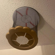 Ceiling Baseball Toy Training Equipment Mini Overhead Sports Goal Portable Indoor Mini Baseball Hoops Game Toys For Kids Adults