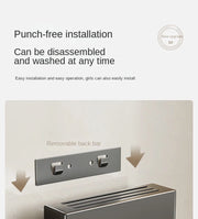 Kitchen knife storage box, knife holder, non-perforation, wall-mounted rack, kitchen items，kitchen accessories organizer