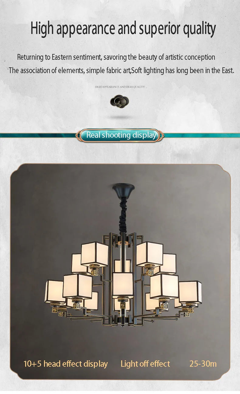 Living Room Light New Dining Room Light Bedroom Light Retro Home Lighting Fixtures Ceiling Chandelier Led Light Decoration Home