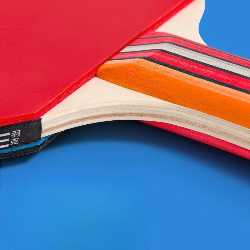Professional-grade Table Tennis Racket Set for Beginners with Both Pen-hold and Backhand Grips