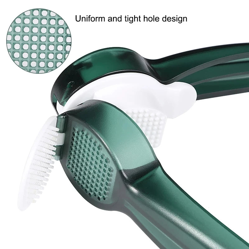 Kitchen Accessories 2 In 1 Multifunction Garlic Press Manual Garlic Mincer Chopping Garlic Tools Mincer Chopping Ginger Squeezer