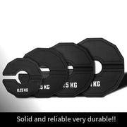 Gym Micro-Plates 0.25/0.5/1kg Dumbbell Fractional Weight Plate Rubber Fractional Weight Plates Add-on Change  Weight Plate