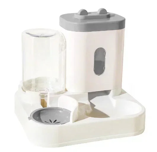 Cat feeder, dog cat basin with water dispenser bowl, dog food automatic circulation, cat food utensils, pet products universal