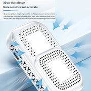 Household 1.9inch 240*280 Resolution Color Display Air Quality Detector High Sensitive Semiconductor Sensors 5in1 HCHO TVOC CO2