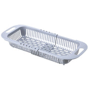 Kitchen Organizer Soap Sponge Holder Sink Rack Telescopic Drain Rack Adjustable Vegetable Drain Basket Kitchen Organizer Gadgets