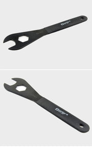 Portable High Carbon Steel Cone Bike Axle Wrenches Set Bicycle Spindle Hand Spanner Cycling Outdoor Repair Tools Accesories Kit