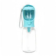 Dog Cat  Portable Feeding and Watering Supplies Portable Food Grade Material Dog Travel Pet Water Cup Bottle With Food Dispenser