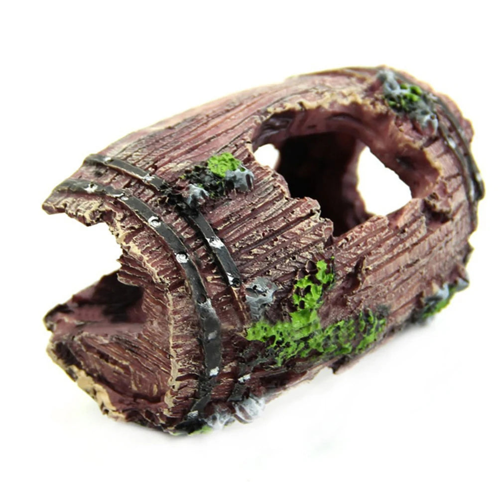 1PC Aquarium landscaping accessories fish tank escape house resin decoration