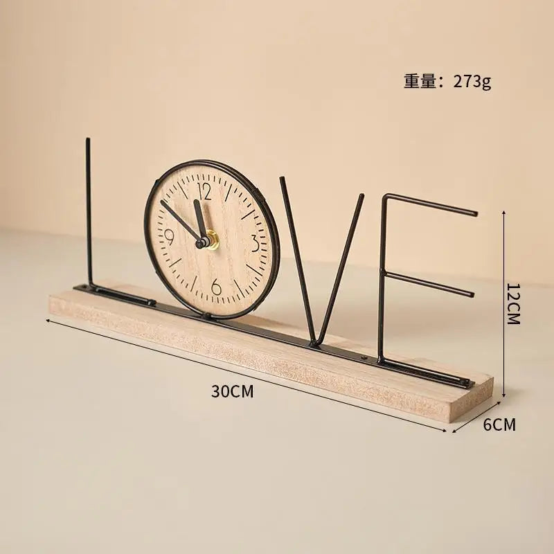 European Creative TV Cabinet Decoration Furniture Home Living Room Bedroom Entrance Wine Cabinet Office Desktop Clock Arrangeme