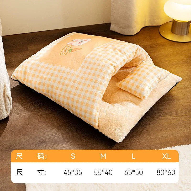 Dog Bed Small Beds for Dogs Slippers Nest Warm Accessories Large Accessory Puppy Washable Supplies Cats Basket Medium Sofa Plush