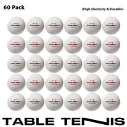 6-Pack 10-Pack 60-Pack Professional Table Tennis Balls for Training And Competition Indoor & Outdoor Sports Equipment