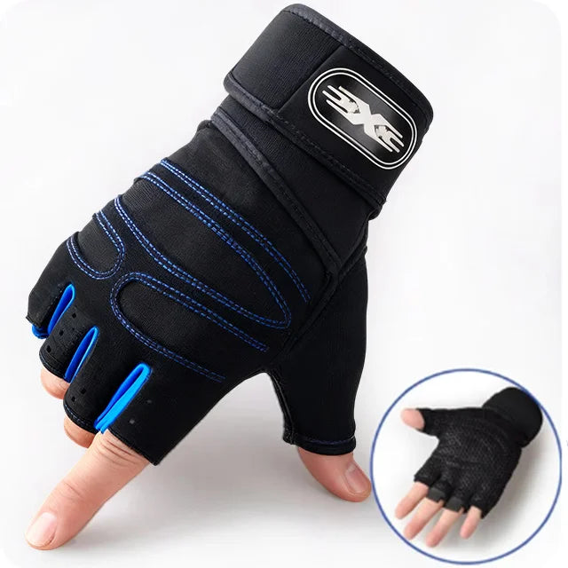 Gym Gloves Fitness Weight Lifting Gloves Body Building Training Sports Exercise Cycling Sport Workout Glove for Men Women