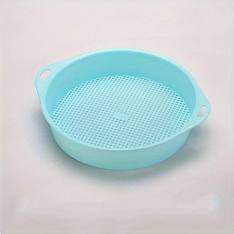 1pc Gardening Made Easy: 1pc Gardening Supplies, Soil Sieves, Plastic Mesh Sieves, Filtering Crushed Soil,Stones,Succulent Tools