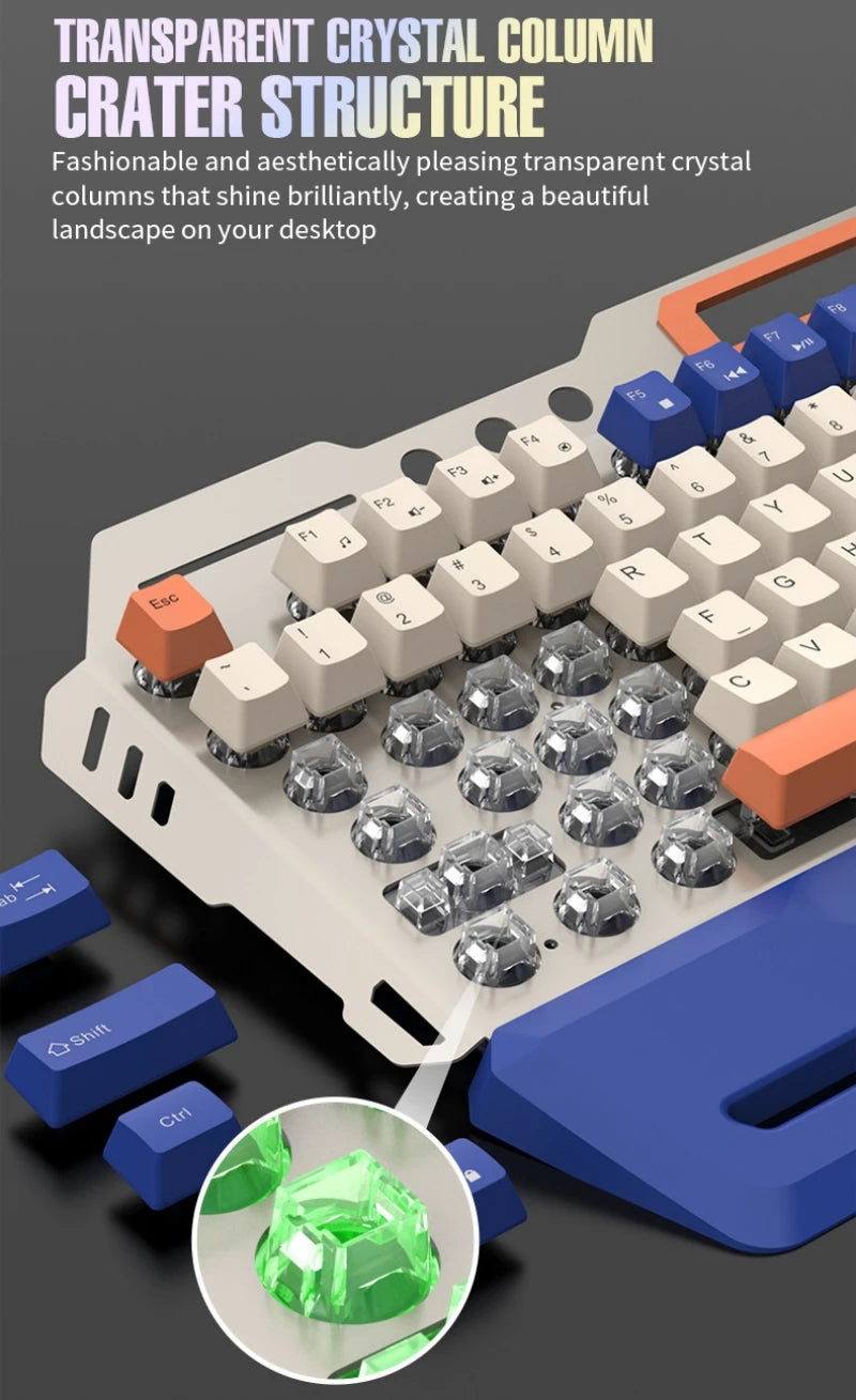 Gaming Keyboard Spanish Russian Arabic Keyboard 100% Layout RGB Backlight Gamer Keyboard Volume Knob Wired K90 104 Keys Hand Sup