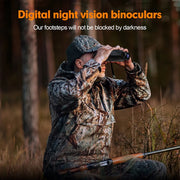 GTMEDIA N4 Night Vision Binoculars Infrared Night-Visions Device 1080P 5X Digital Zoom Head Mount Goggles Day/Night Use Outdoor