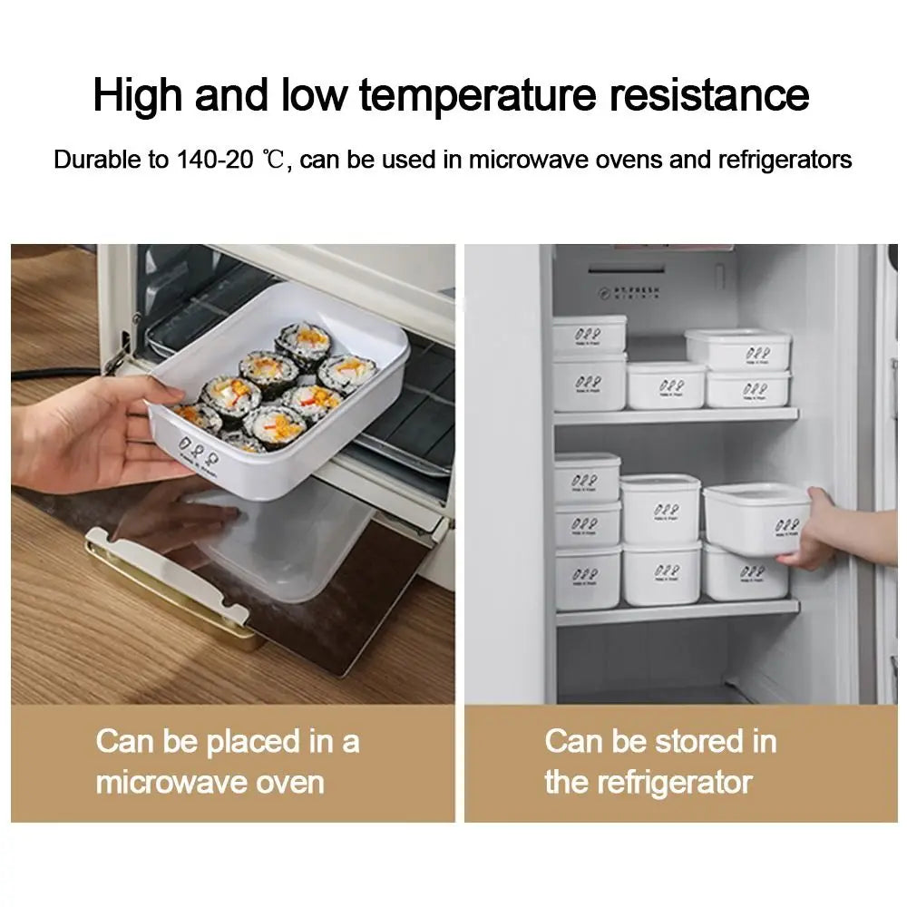 Large Capacity Food Storage Box Useful Plastic Moisture-proof Vegetables Food Container Fresh-keeping Fridge Organizer