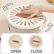 Multifunctional Drain Basket Fruit Vegetable Washing Strainer Basket WIth Lid Food Fresh Organizer Storage Box Kitchen Gadget