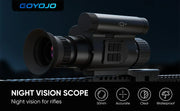 Night Vision Scope 50mm Focal Lens Vision Goggles  for Night Hunting Camping 850nm Day/Night Vision Monocular with Camera&Video