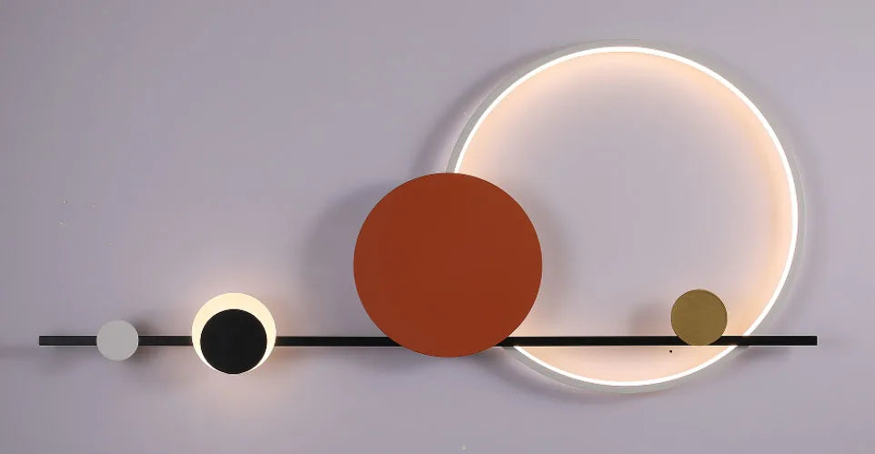 Modern Art Deco LED Wall Lamp 3000K Hotel Hall Foyer Restaurant Lighting Sconce Stairs Aisle Corridor Atmosphere Dropshipping