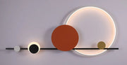 Modern Art Deco LED Wall Lamp 3000K Hotel Hall Foyer Restaurant Lighting Sconce Stairs Aisle Corridor Atmosphere Dropshipping