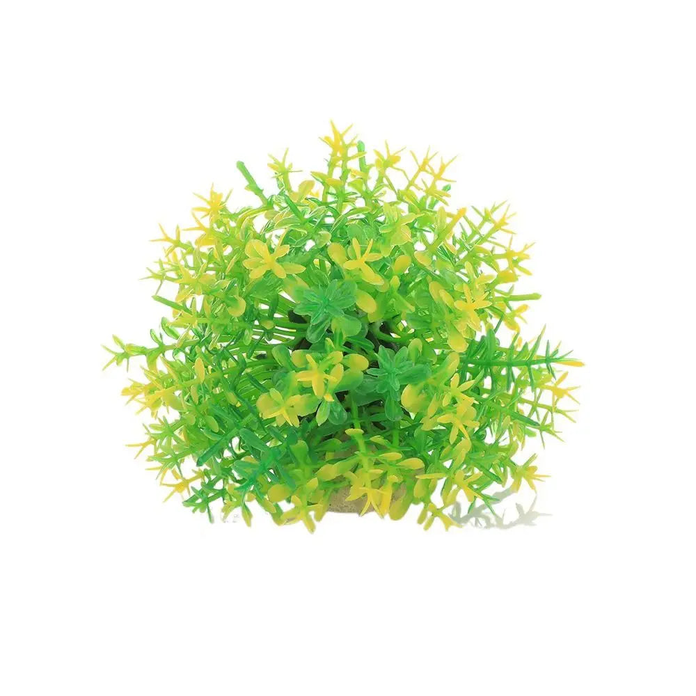 Fish Tank Accessories Simulation Aquatic Plants Ball Plastic Realistic Water Grass Ball 9cm Artificial Water Plants Aquarium