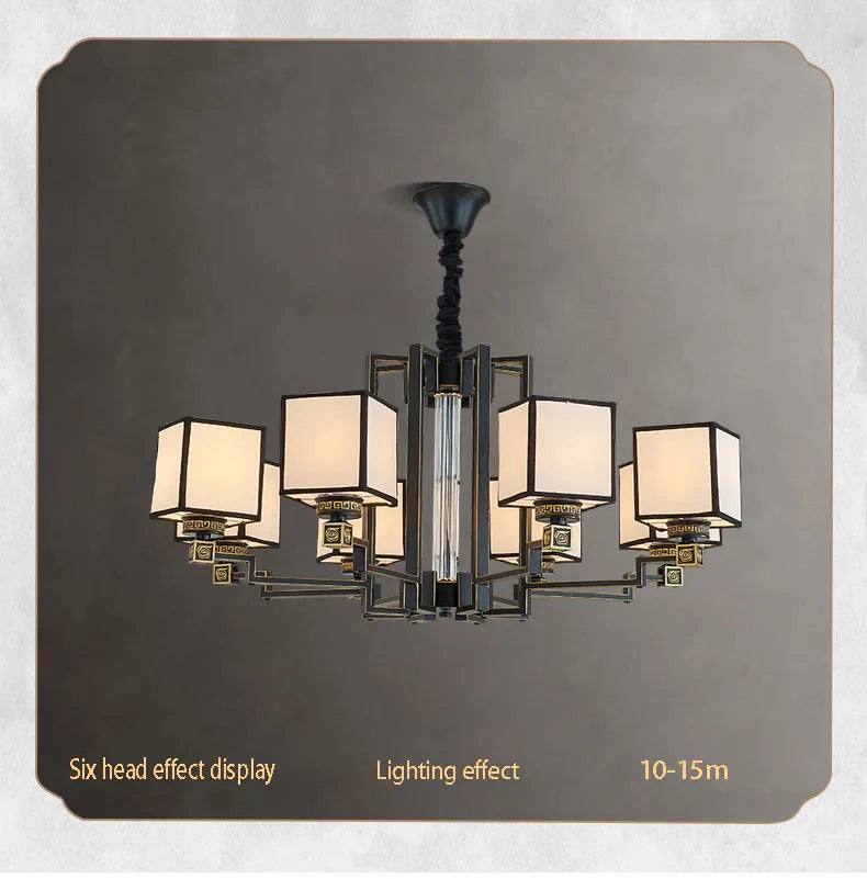 Living Room Light New Dining Room Light Bedroom Light Retro Home Lighting Fixtures Ceiling Chandelier Led Light Decoration Home