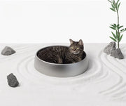 Cat Bed Cool Down House Aluminum Alloy Bowl Sleeping Beds Waterproof Basket Carrier Cats Accessories Pet Supplies Furniture