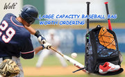 Baseball, Softball Equipment, Backpacks, Children's, Adult, Professional, Men's and Women's Training Competition