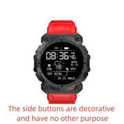 Smart Watch Fitness Bracelet Sport Pedometer Control Music BT Connection Clock Alarm Weather Message Smartwatch FD68S Y56