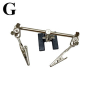 Professional Third Hand Tool with Adjustable Magnifying Glass Jeweler Soldering Clip Craft InlayWelding and PrecisionRepair Work