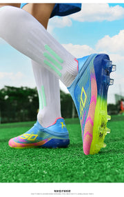 Men Women Soccer Shoes Society Professional Ultralight Cleats Indoor Football Shoes Training Outdoor Football Boots Resistant