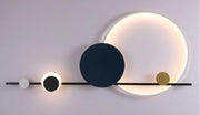 Modern Art Deco LED Wall Lamp 3000K Hotel Hall Foyer Restaurant Lighting Sconce Stairs Aisle Corridor Atmosphere Dropshipping
