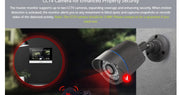 HOMSECUR 4 Wire Tuya Smart APP HD Video House Door Phone Kit with 7" Touch Screen Monitor IP65 Doorbell Camera Record Snapshot