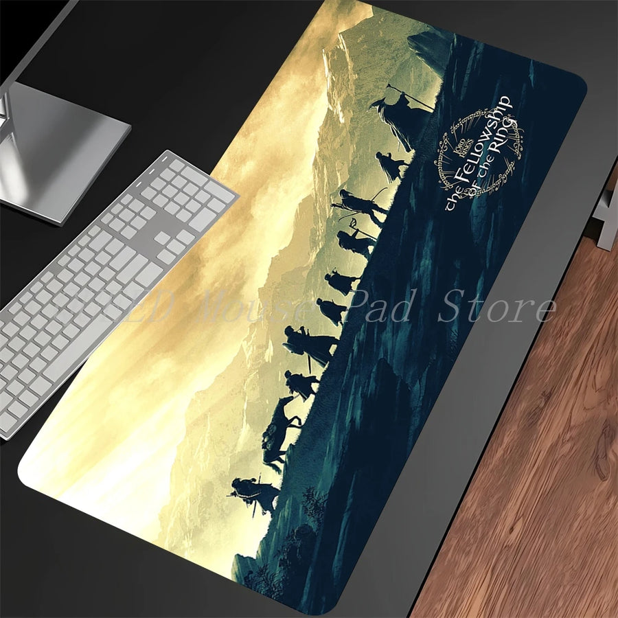 Pc Gamer Accessories L-lord of the Rings Mousepad Xxl Gaming Mouse Pad Desk Mat Keyboard Large Extended Protector Mice Keyboards