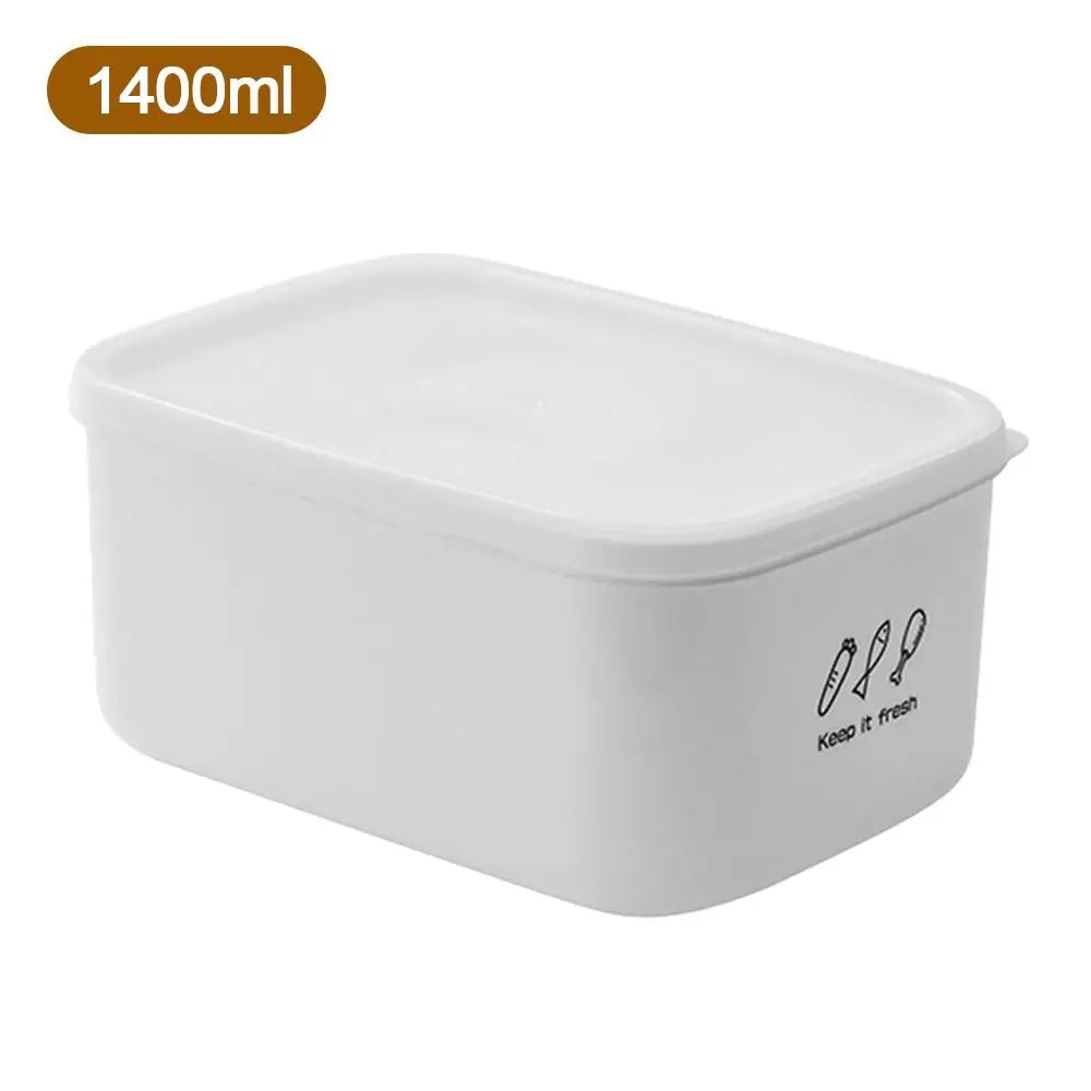 Large Capacity Food Storage Box Useful Plastic Moisture-proof Vegetables Food Container Fresh-keeping Fridge Organizer