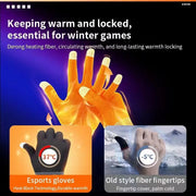 1 Pair NEW E-Sports Mobile PUBG Game Finger Gloves Silver Fiber Anti Slip Ultrathin Sweat Resistance Breathable Gaming Fingertip