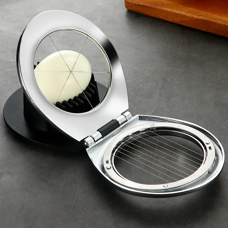 Kitchen Tools Zinc Alloy Egg Slicers Cutters Eggs Divider Splitter    Strawberry Cutter  Accessories
