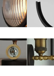 Living room American personality creative retro industrial style bedroom corridor porch bedside restaurant led wall lamp